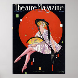 Theater Magazine 1921 Poster