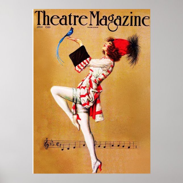 THEATER MAGAZINE POSTER (Framsidan)