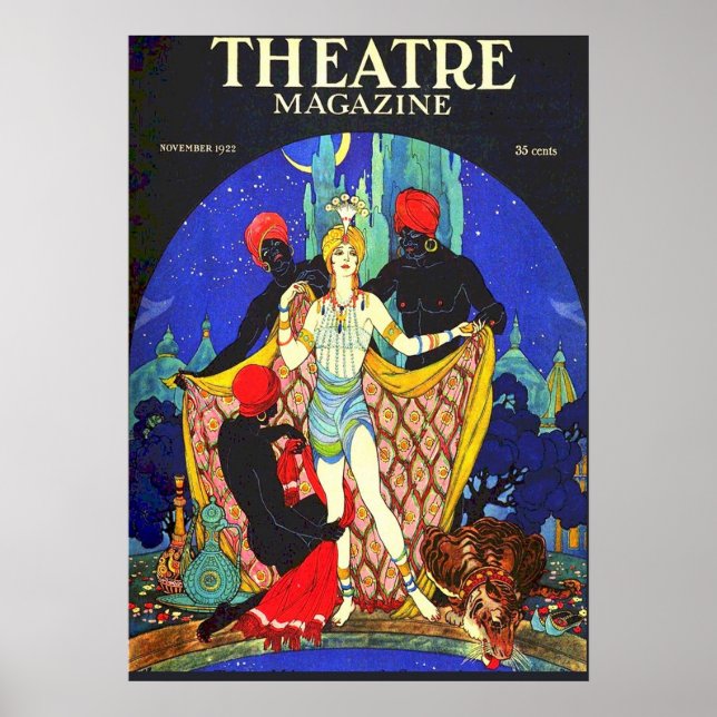 THEATER MAGAZINE POSTER (Framsidan)