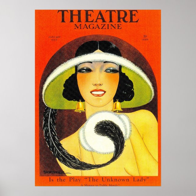 THEATER MAGAZINE POSTER (Framsidan)