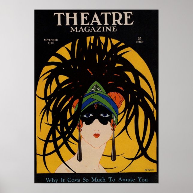 THEATER MAGAZINE POSTER (Framsidan)
