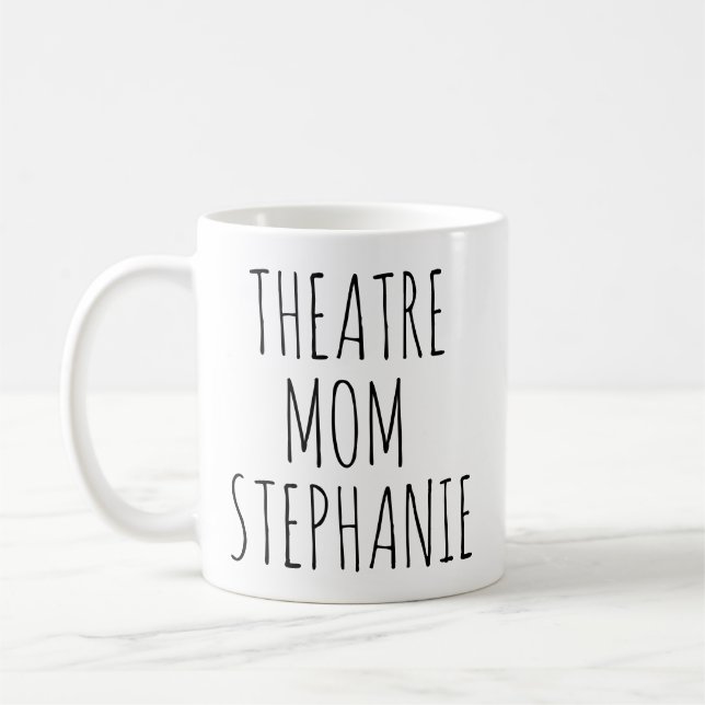 Theater Mamma Modern Personlig Kaffemugg (Vänster)