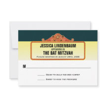 Theater Marquee Pub Bat mitzvah Reply OSA