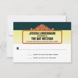 Theater Marquee Pub Bat mitzvah Reply OSA