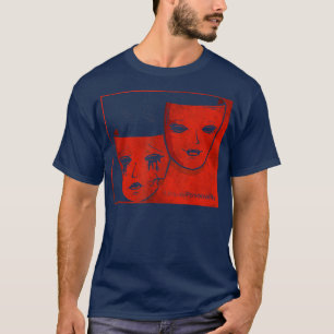 Theater Mask Soft Grunge Drama Comedy Perso T Shirt