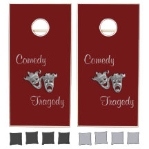 Theater Masks Comedy och Tragedy