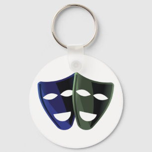Theater Masks Nyckelring