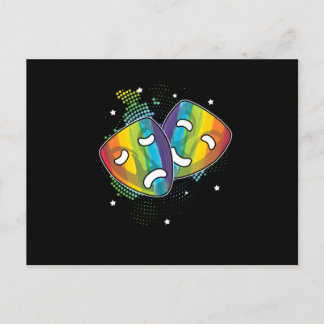 Theater Movie Actor Actress Rainbow LGBT G Vykort