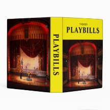 Theater PlayBill Keepsaké Mini Binder