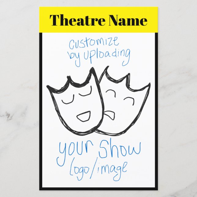 Theater Program /showbill (dubbla på en sida) (Framsida)