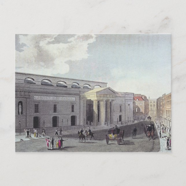 Theater royal, Covent Garden, 1809 Vykort (Framsida)