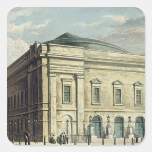 Theater Royal, Drury Lane, i London, designad av Fyrkantigt Klistermärke