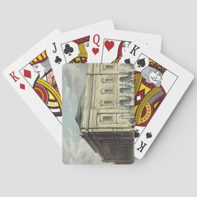 Theater Royal, Drury Lane, i London, designad av Kortlek (Baksidan)