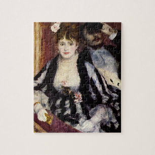 Theatorlådan av Renoir Impressionist Painting Pussel