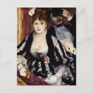 Theatorlådan av Renoir Impressionist Painting Vykort