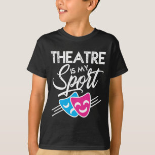 Theatormask Humor Drama Broadway Theaters T Shirt