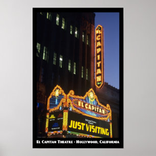 Theatre för El Capitan, Hollywood 11x17 affisch