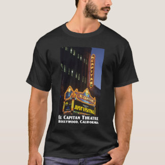 Theatre för El Capitan, Hollywood mörkT-tröja Tee Shirt