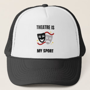 Theatren är min sporthatt - dramaGeek Truckerkeps