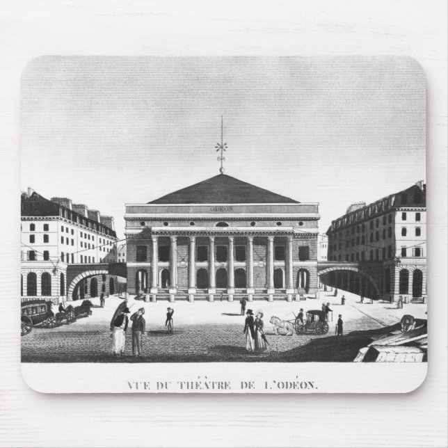 Theatren de l'Odeon, c.1830 Musmatta (Framsidan)