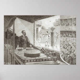 "Theatren Optique" och dess uppfinnare Poster