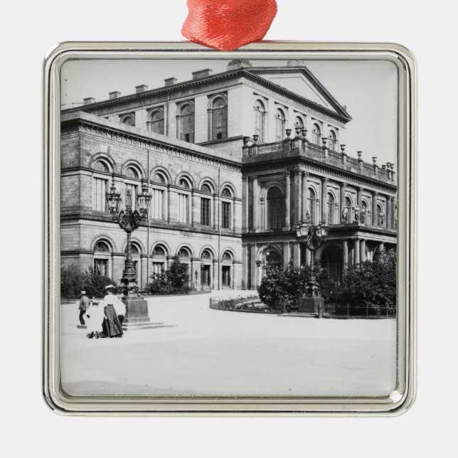 Theatren på Hannover, c.1910 Julgransprydnad Metall (Framsidan)