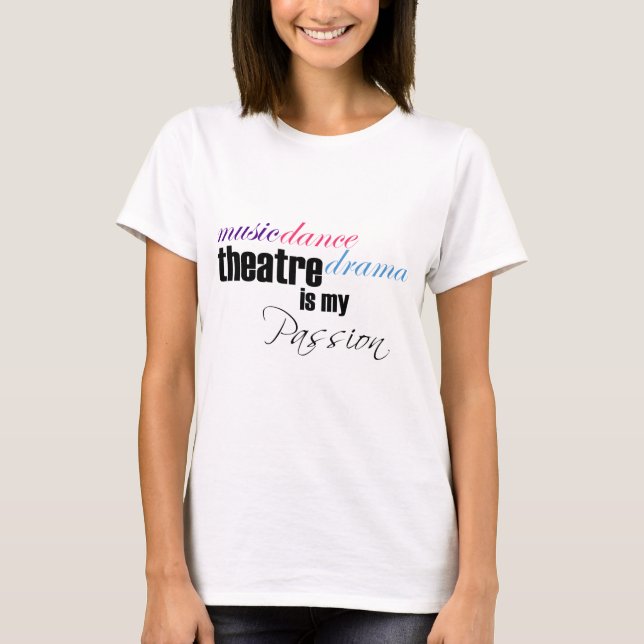 Theatrepassion T Shirt (Framsida)