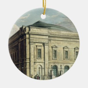 Theatreroyal, Drury Lane, i London som är designa Julgransprydnad Keramik