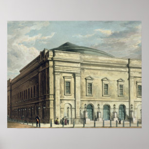 Theatreroyal, Drury Lane, i London som är designa Poster
