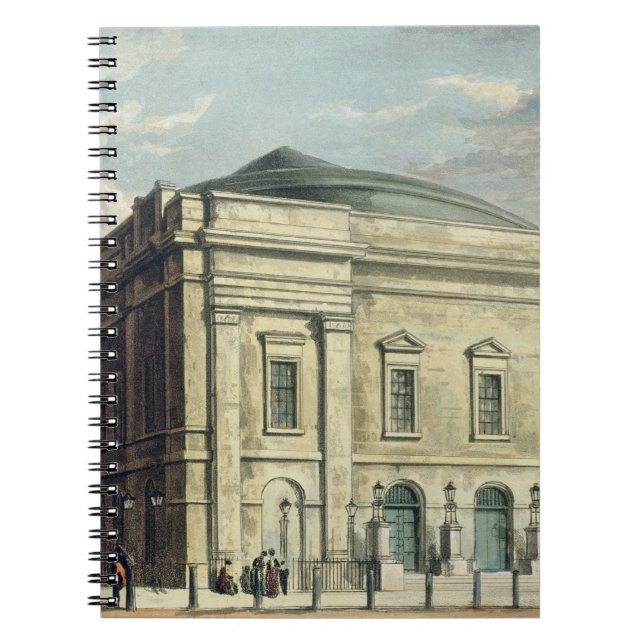 Theatreroyal, Drury Lane, i London som är designad Anteckningsbok (Framsidan)