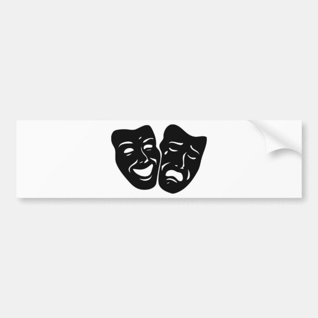 Theatresymbol Bildekal (Framsidan)