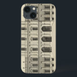 Theatrical Stil Façade av Colen Campbell<br><div class="desc">Colen Campbell skapat denna teaterfaçade stil,  som publicerades i hans bok Vitruvius Britannicus. En fasad är i princip en representation av framsidan eller sidan av ett byggnad. En fantastisk-arkitektur teckning som skulle se underbar ut i ditt hem!</div>