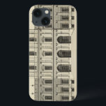 Theatrical Stil Façade av Colen Campbell<br><div class="desc">Colen Campbell skapat denna teaterfaçade stil, som publicerades i hans bok Vitruvius Britannicus. En fasad är i princip en representation av framsidan eller sidan av ett byggnad. En fantastisk-arkitektur teckning som skulle se underbar ut i ditt hem!</div>