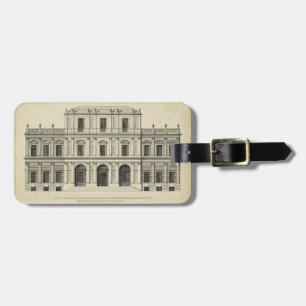 Theatrical Stil Façade av Colen Campbell Bagagebricka