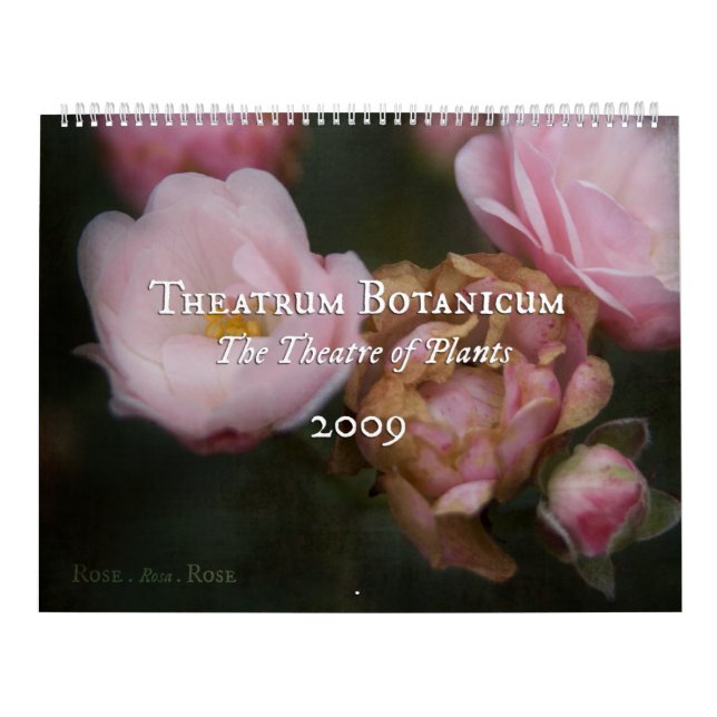 Theatrum Botanicum 2009 kalender (Omslag)