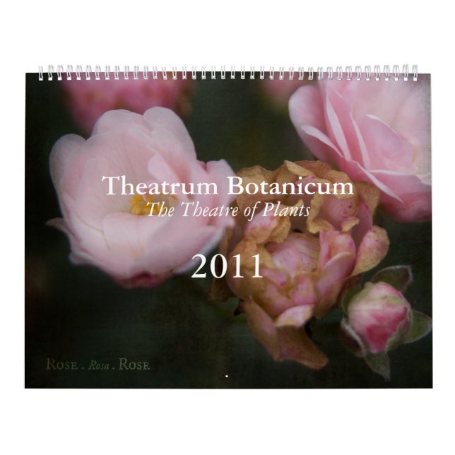 Theatrum Botanicum 2011 kalender (Omslag)