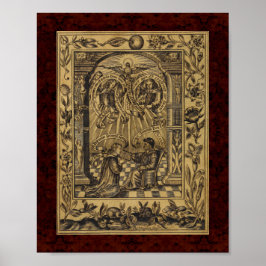 Theatrum Chemicum: 1652 Alchemy Illustration Poster