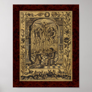 Theatrum Chemicum: Alkemiillustration 1652 Poster