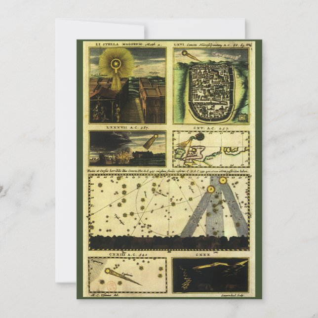 Theatrum Cometicum Comets by Stanislaw Lubieniecki (Framsida)