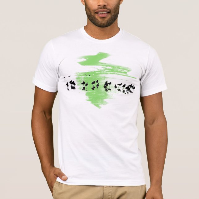 Thebirds skjortan tee shirt (Framsida)