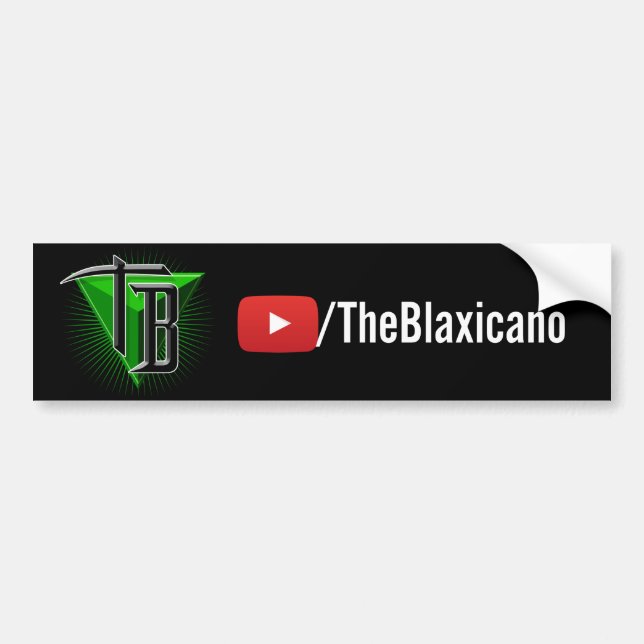 TheBlaxicano URL/Logo - Bildekal (Framsidan)