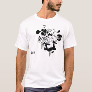 thebruise.com/skjorta för Bruster sakkunnig B&W T Shirt