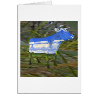 TheCow-WHO-Ate-theSky Hälsningskort