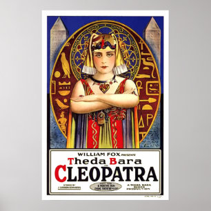 Theda Bara Cleopatra filmaffisch Poster