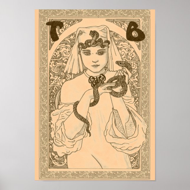 Theda Bara Poster (Framsidan)