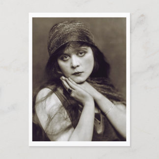 Theda Bara, Rörelse Bild Star, Firity Vykort