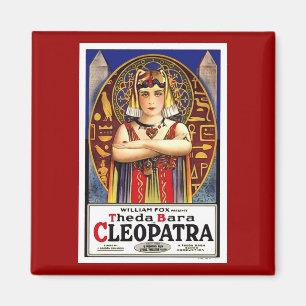 Theda Bara som Cleopatra Vintage Movie Magnet