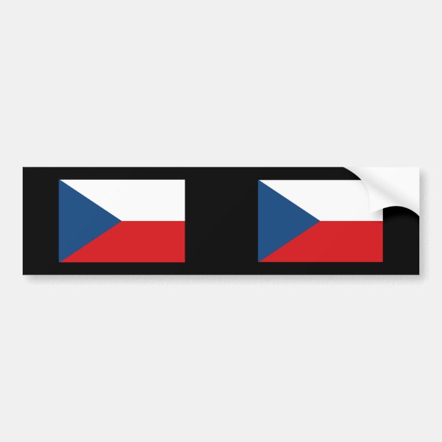 theechrepublik, tjeck bildekal (Framsidan)