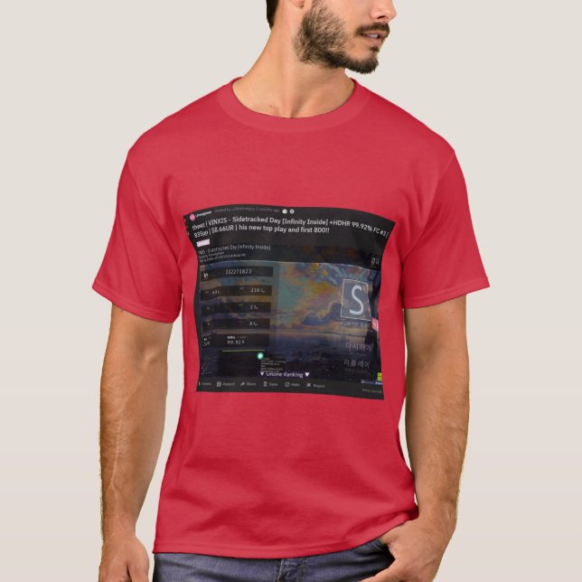 theez VINXIS Sidetracked Day Infinity Inside HDHR  T Shirt (Framsida)