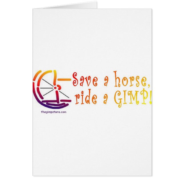 thegimpstore.com hälsningskort (Framsidan)